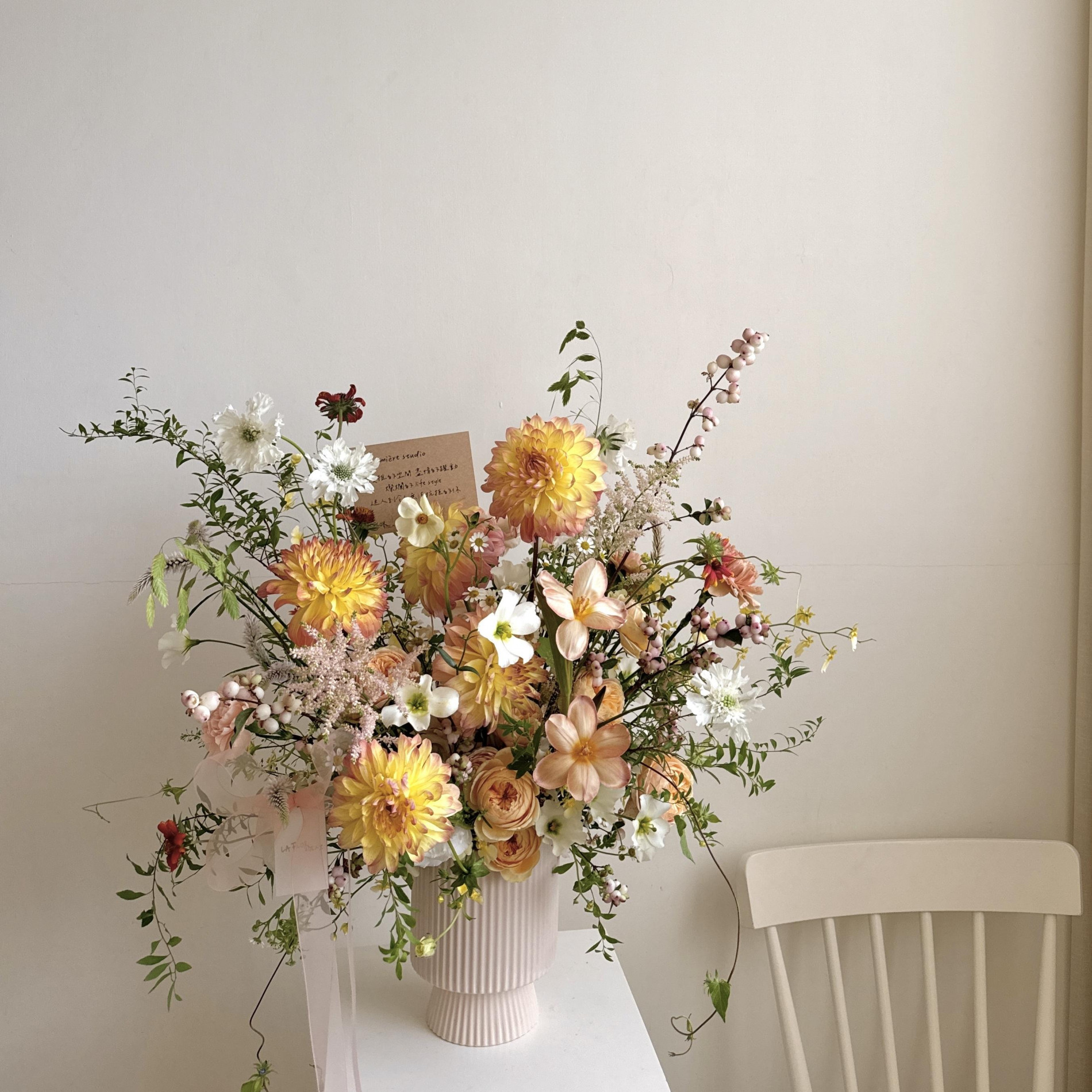 韓式鮮花大型桌花 XL 開幕桌花/新居花禮 4