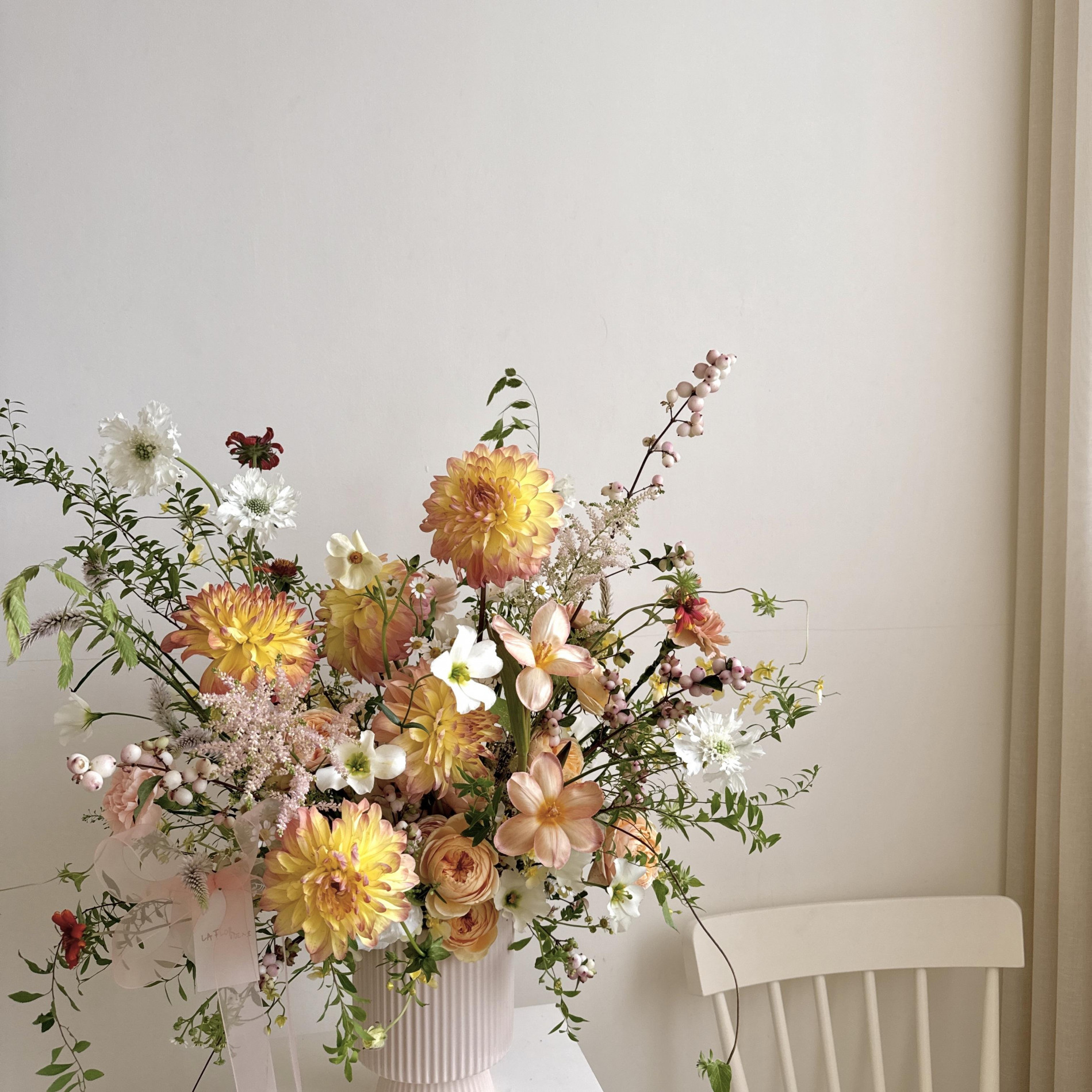 韓式鮮花大型桌花 XL 開幕桌花/新居花禮 2