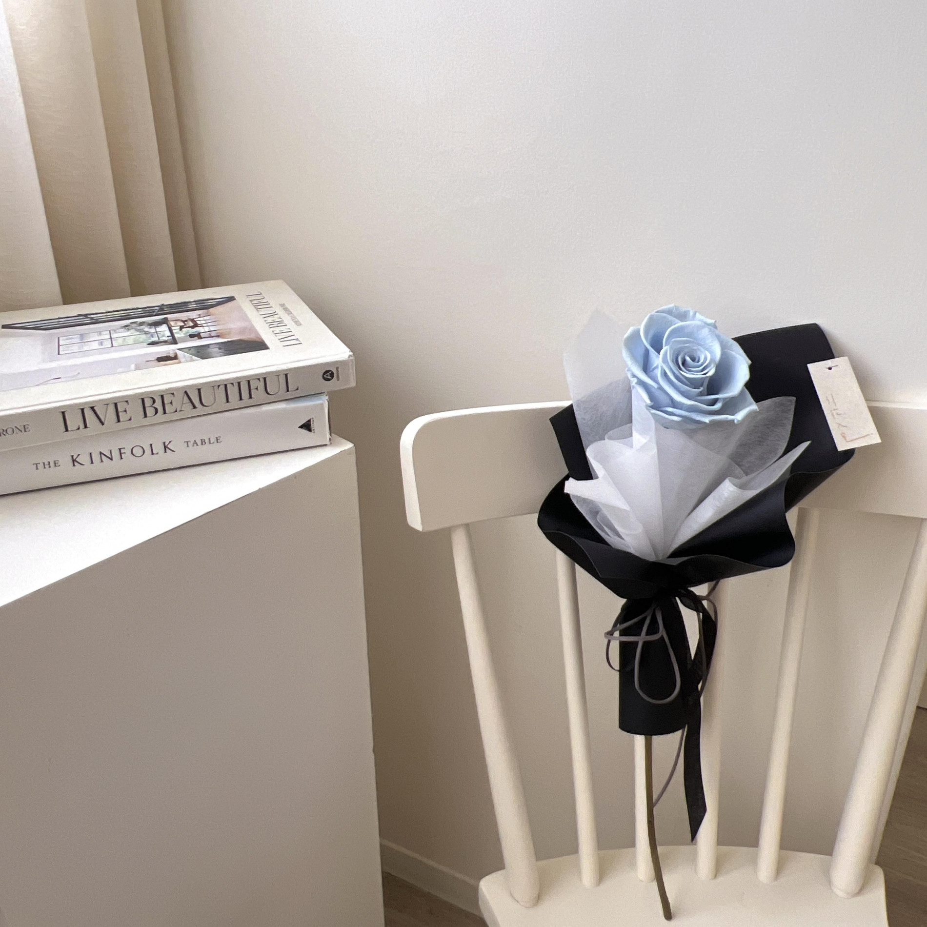 藍色海岸公路單支永生花束 2色 2