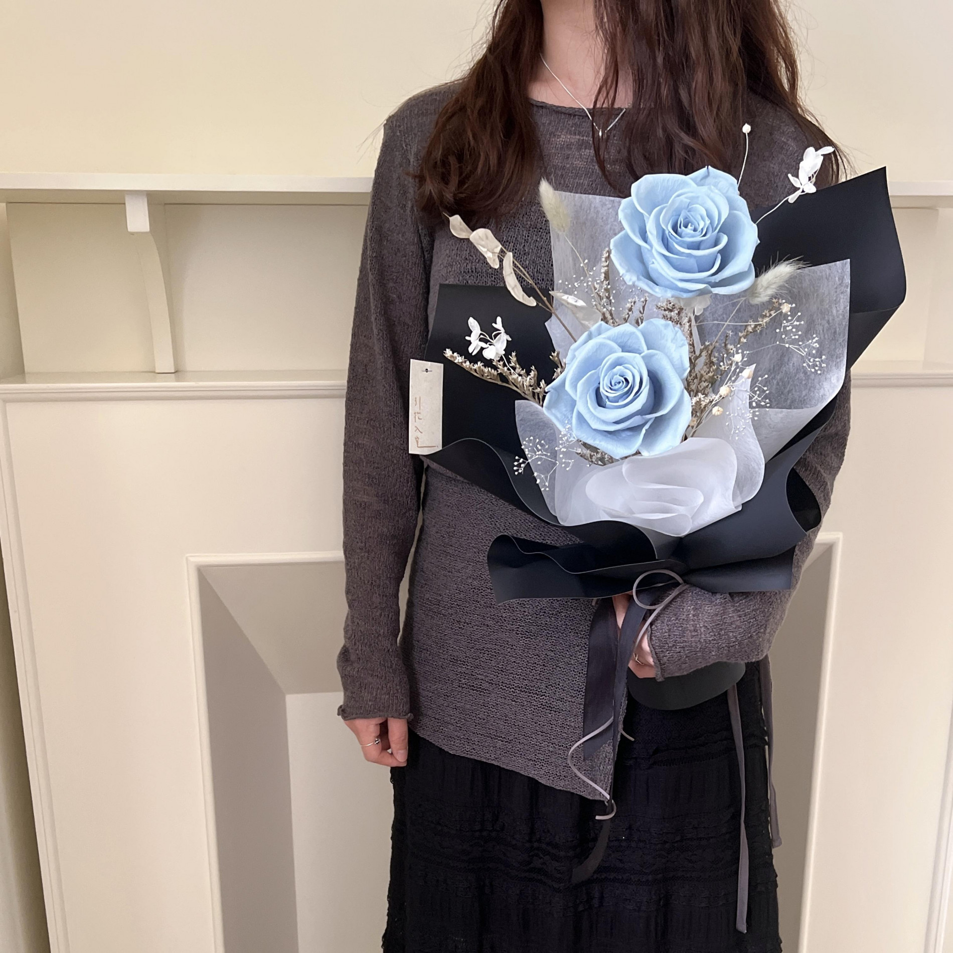 現貨 藍色海岸公路永生花束 S 4