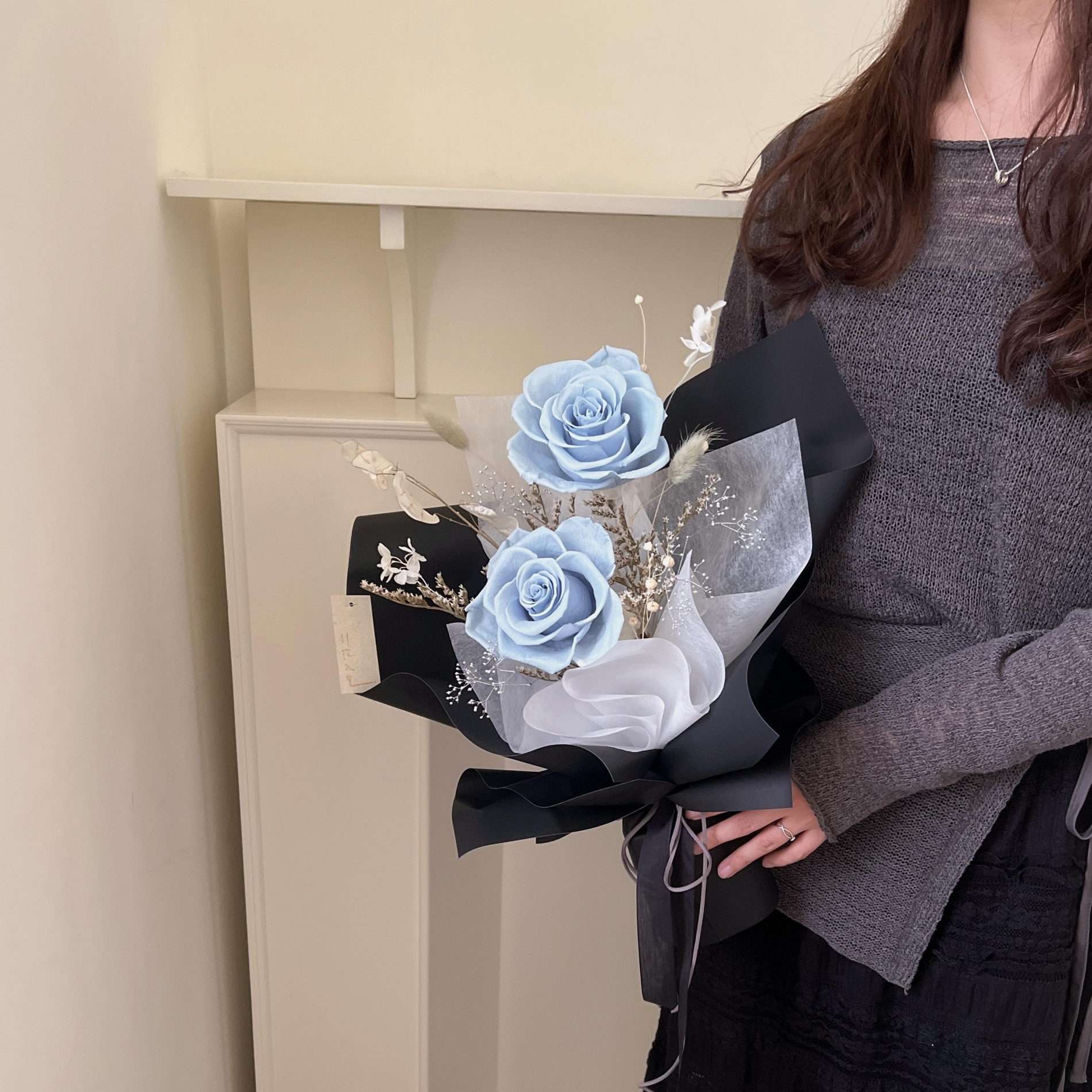 現貨 藍色海岸公路永生花束 S 2