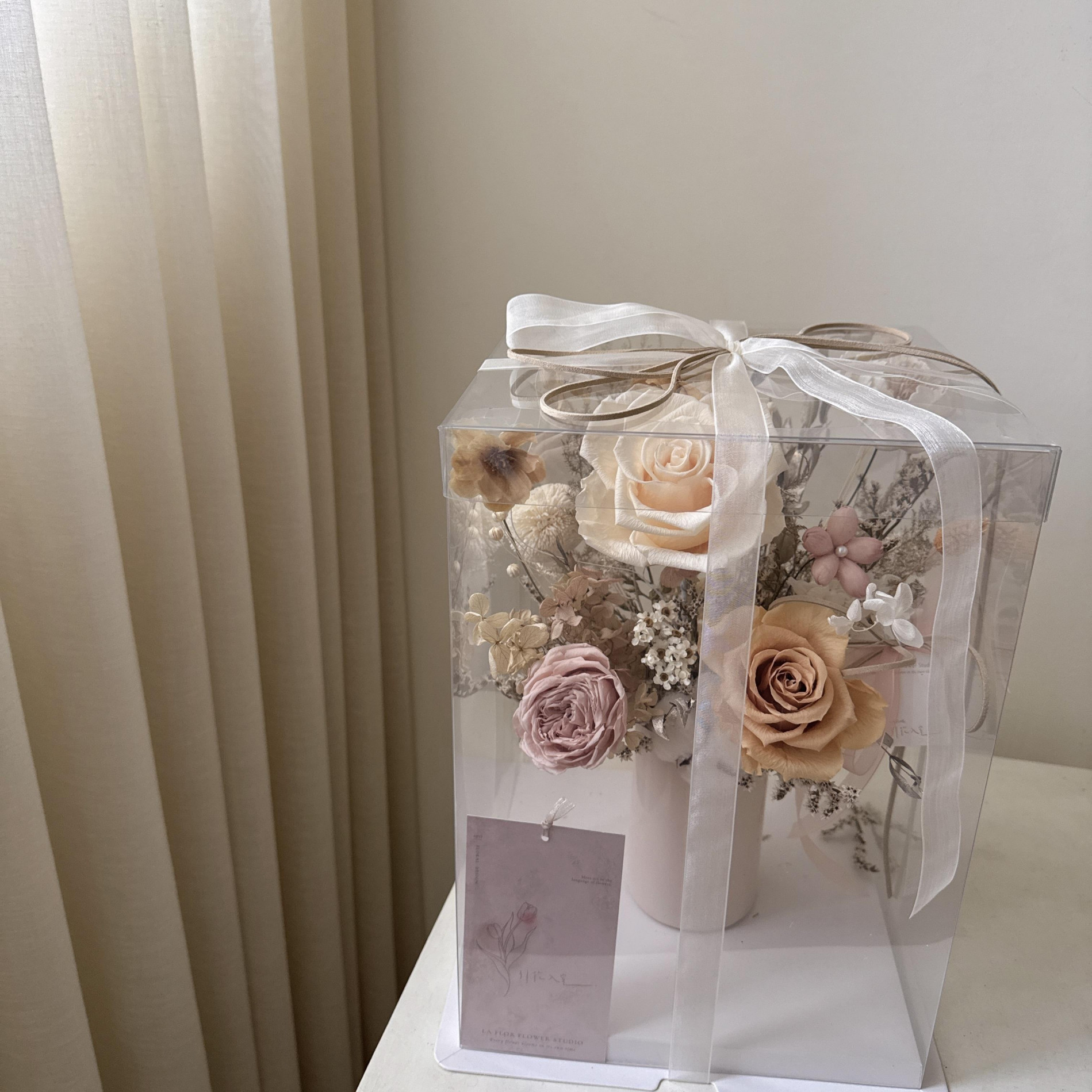 秋之柔和旋律永生桌花 S 5