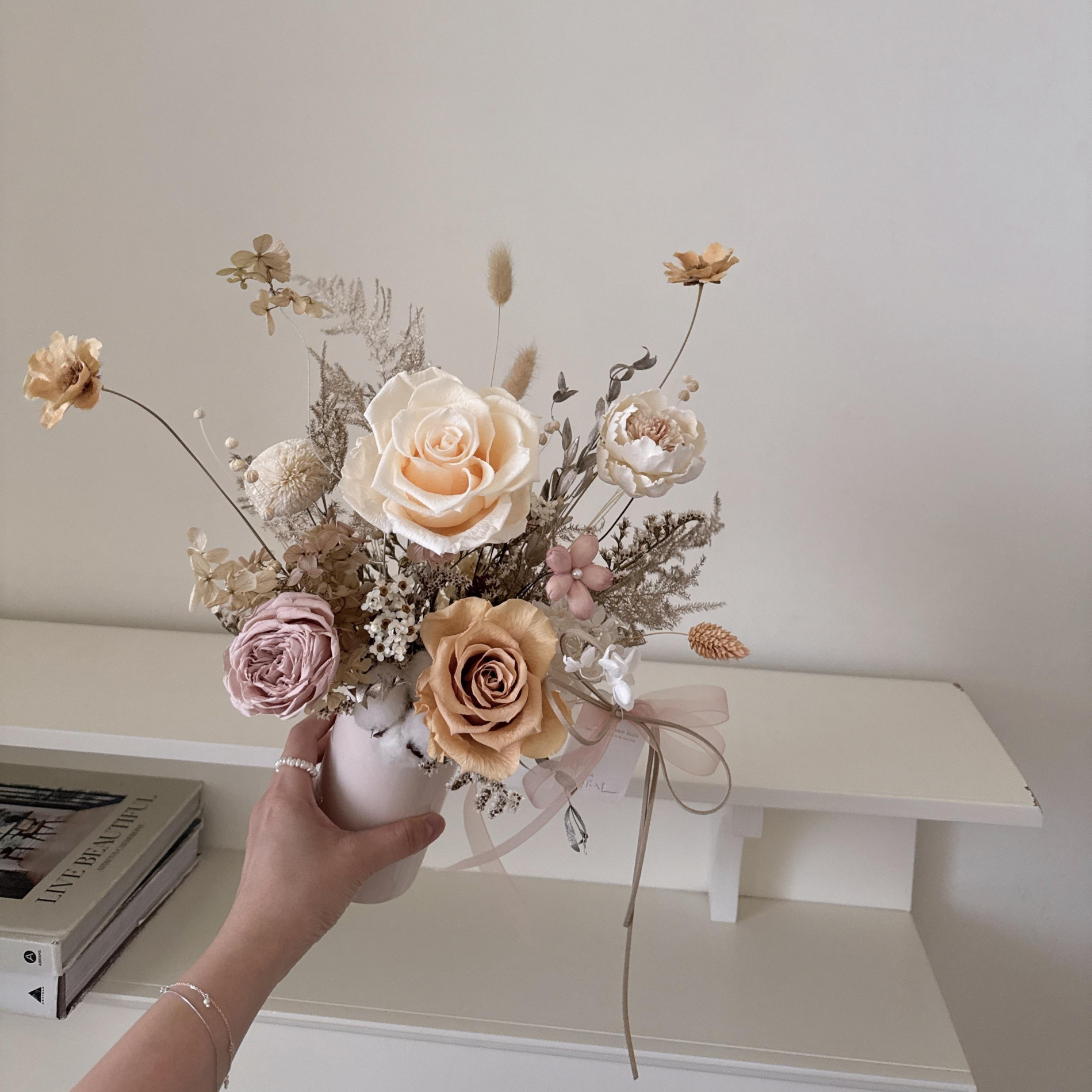 秋之柔和旋律永生桌花 S 3