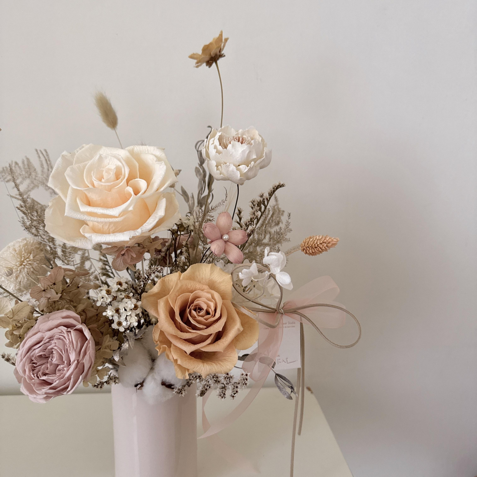 秋之柔和旋律永生桌花 S 2