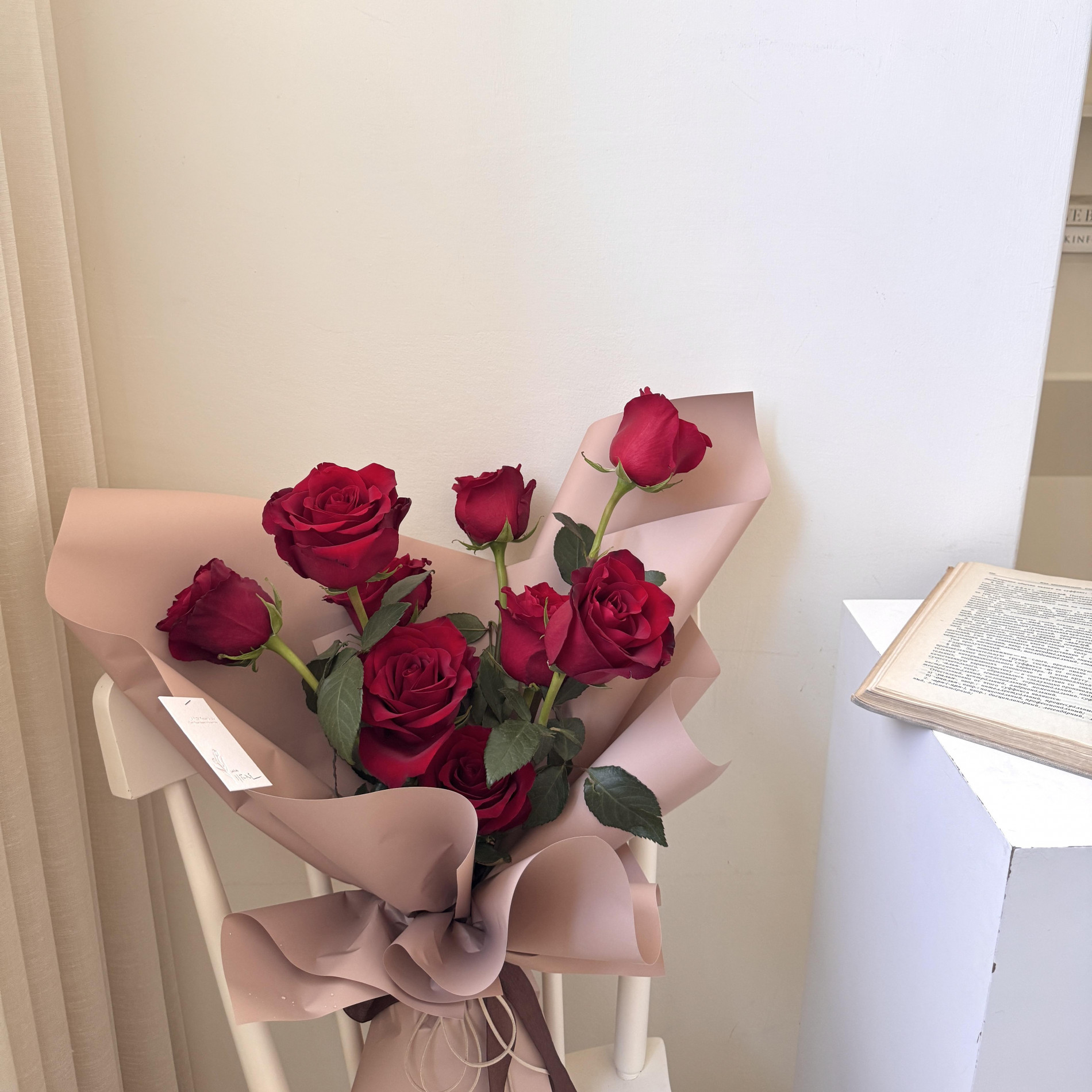 夜幕告白儀式玫瑰花束 L 2色 7