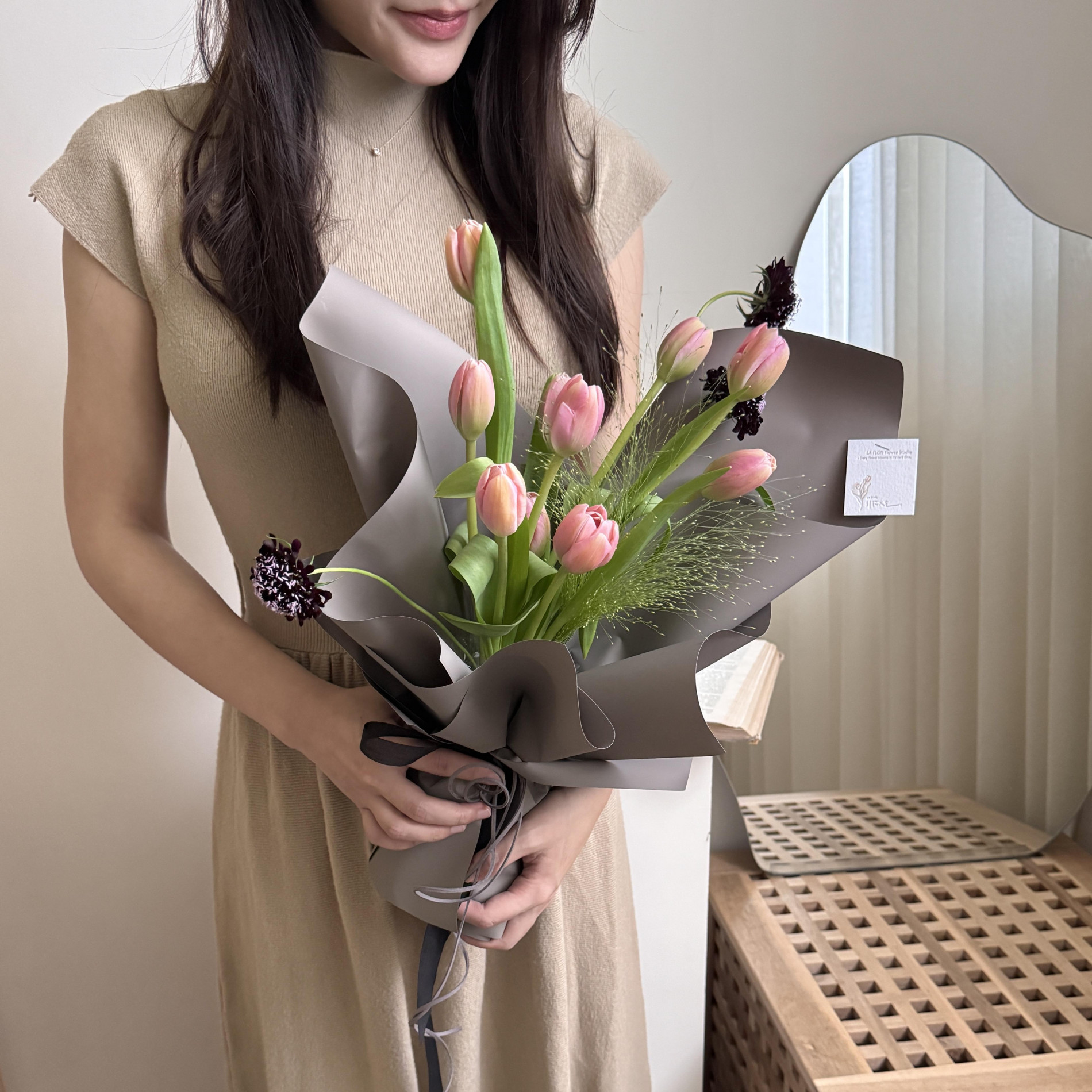 復古膠卷底片鬱金香花束 2