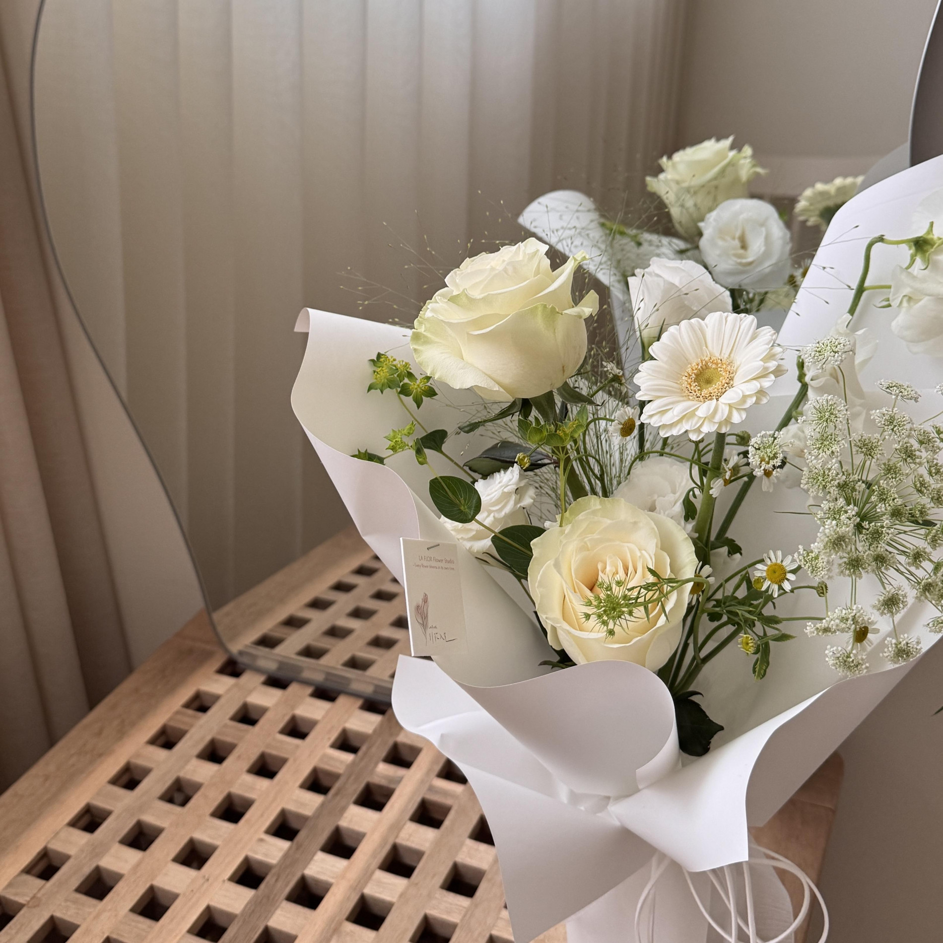 白色情人節設計款 白玫瑰的紀念 S 2