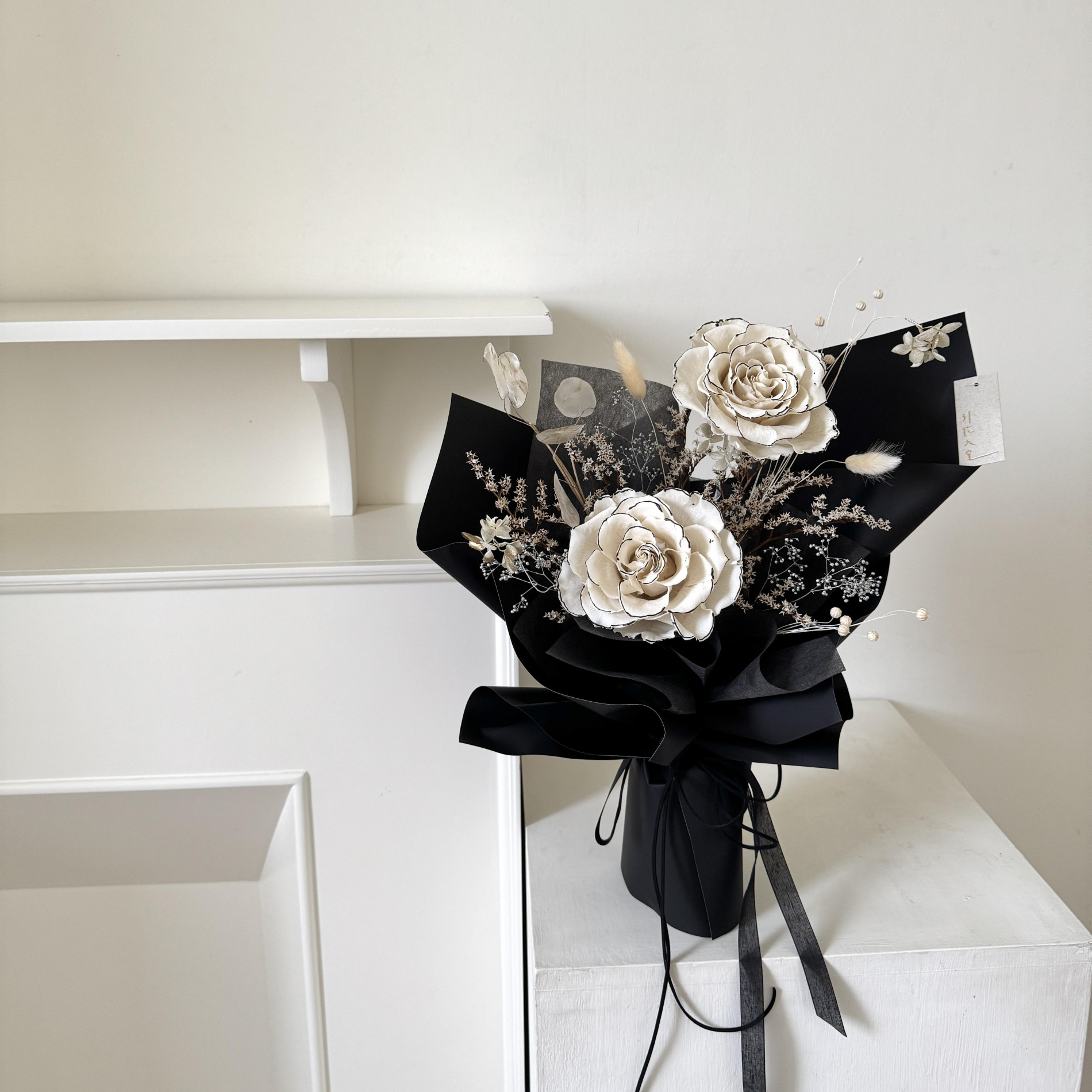 現貨 經典香奈兒永生花束 3