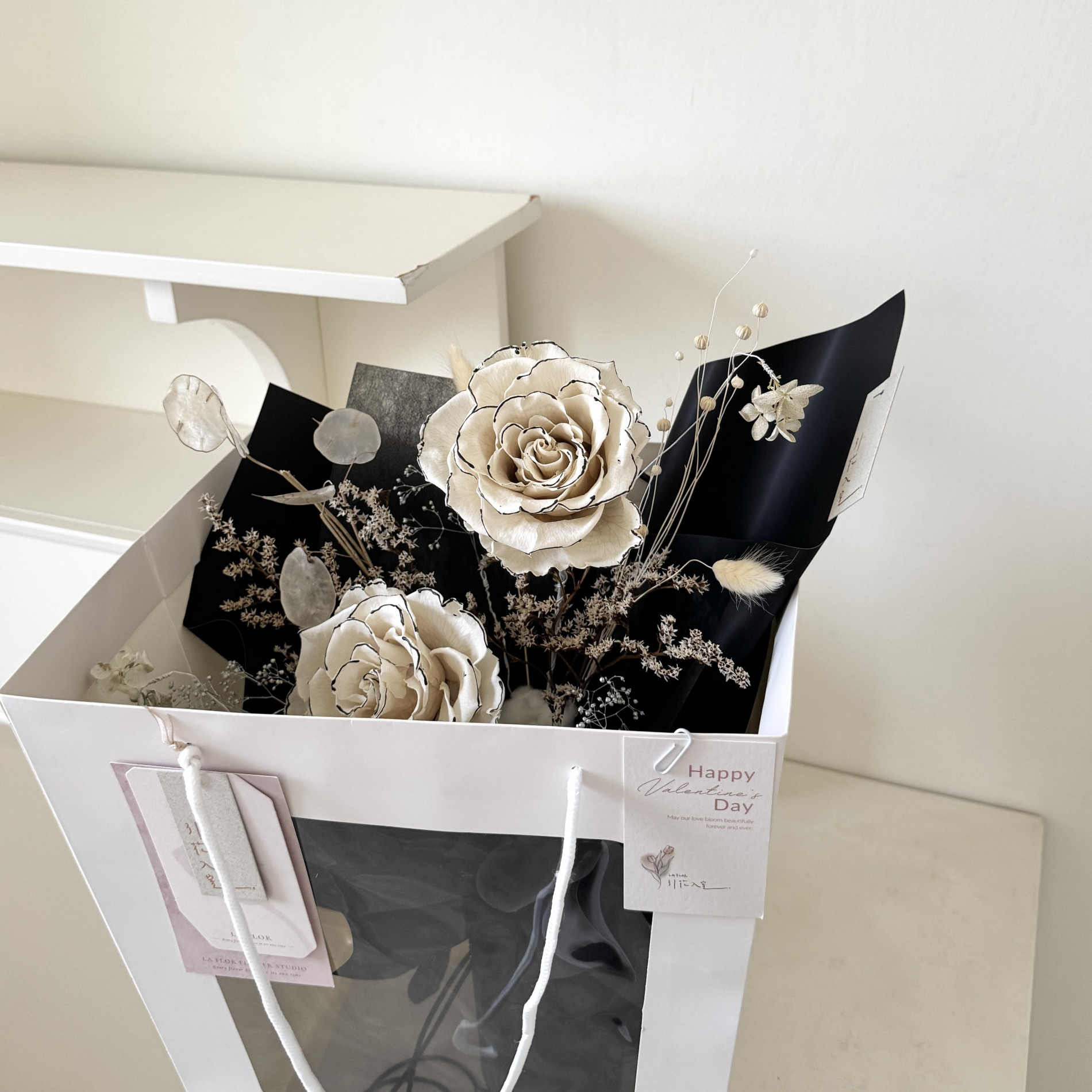 現貨 經典香奈兒永生花束 6