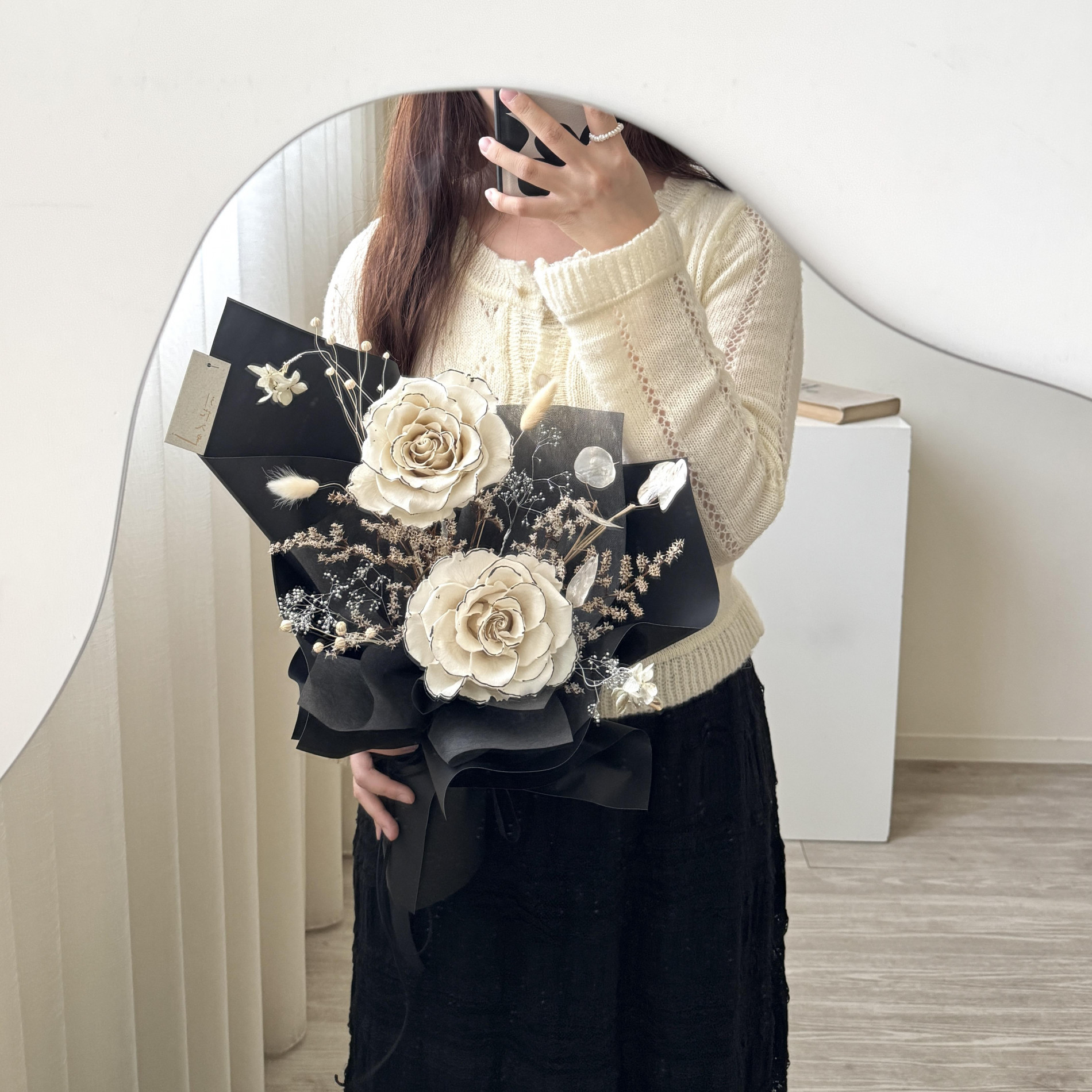 現貨 經典香奈兒永生花束 5