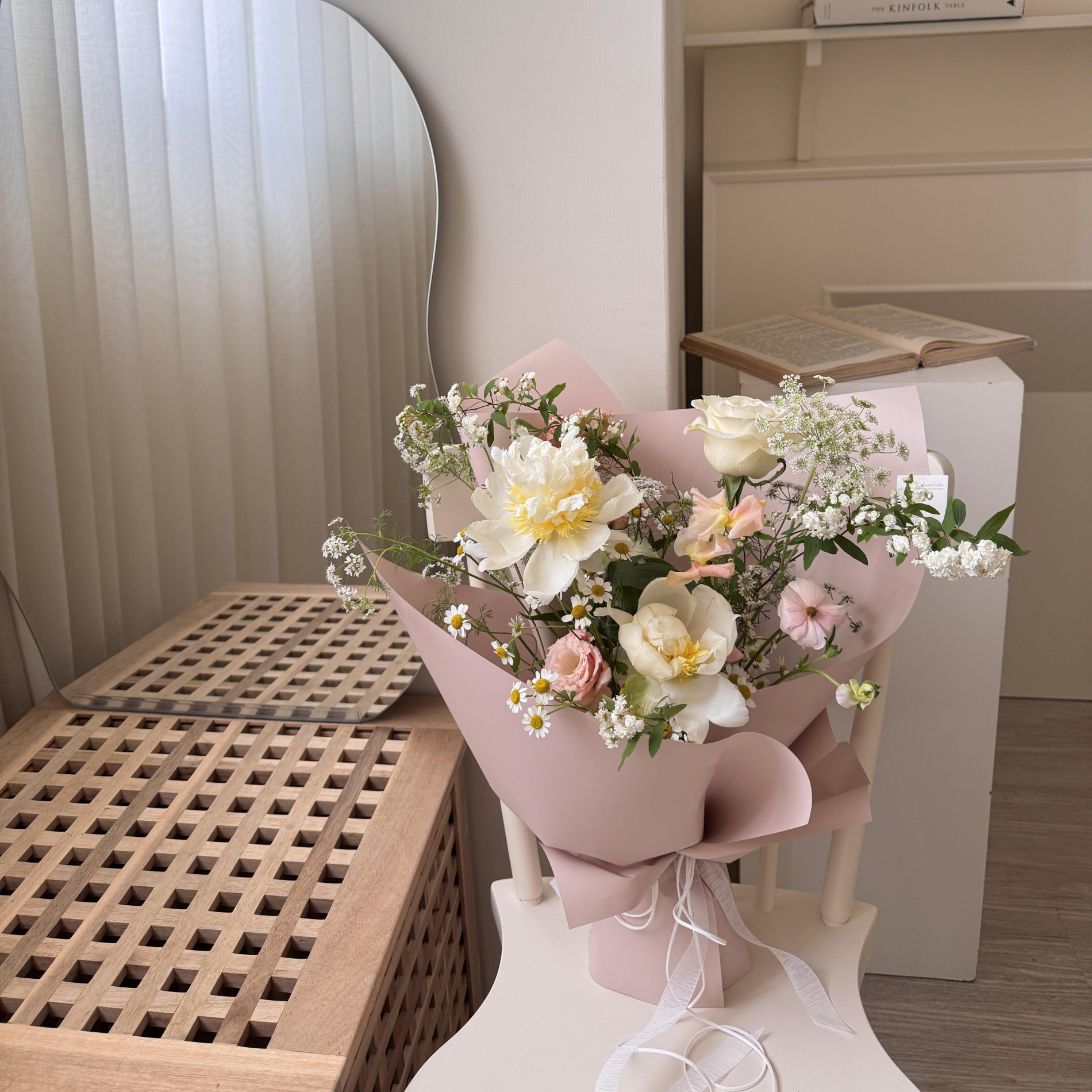 季節限定 芍藥季節花束 4