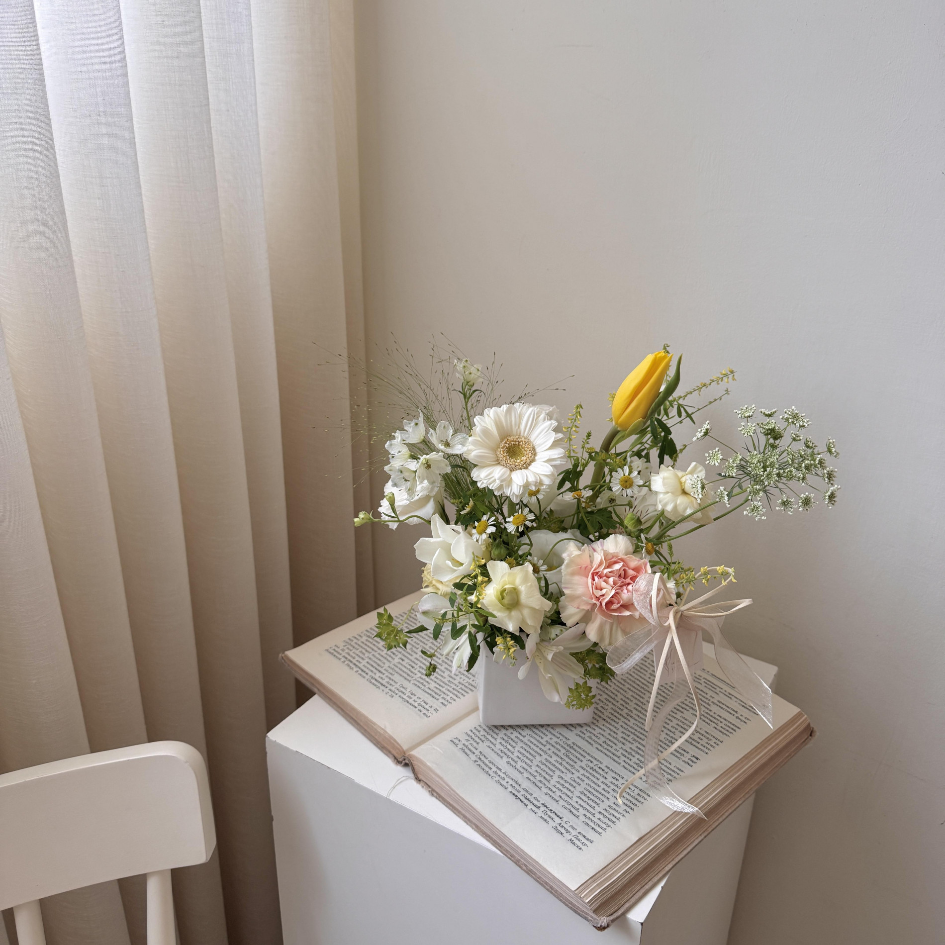 香檳黃色系小桌花 2